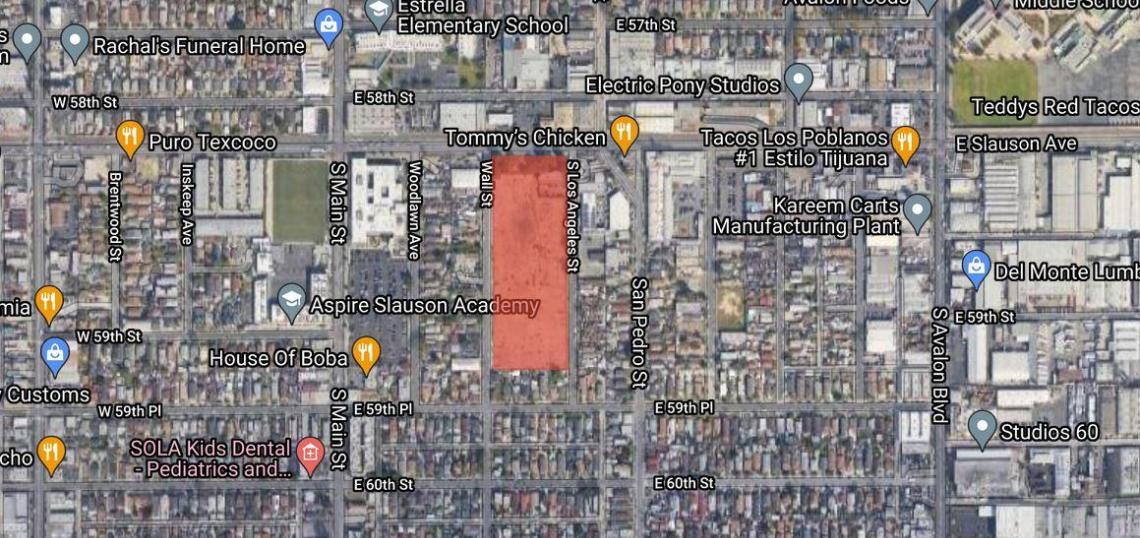 Slauson & Wall Urbanize LA